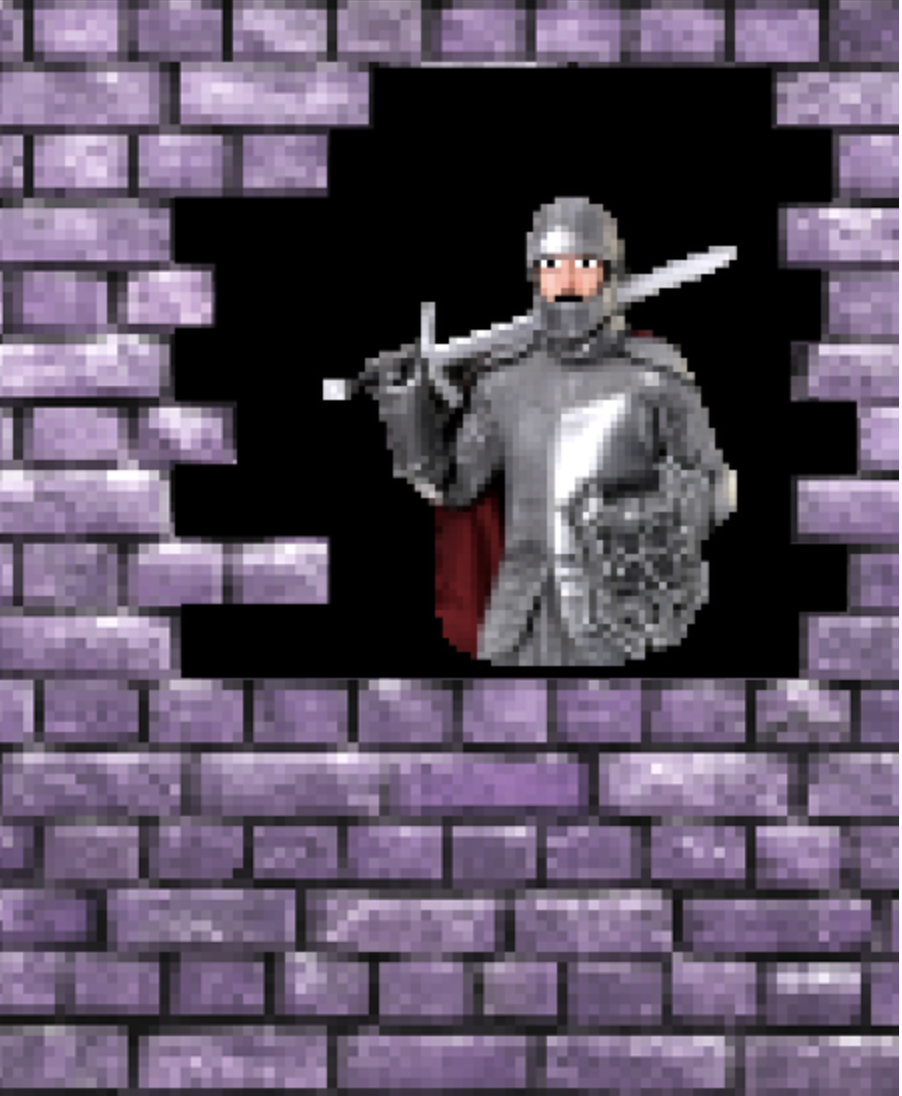 background and character in correct place