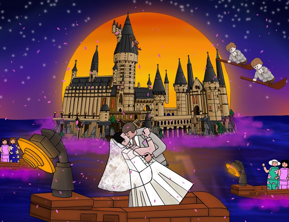 Friends as lego Characters